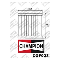 CHAMPION COF023 motocyklowy filtr oleju HF123