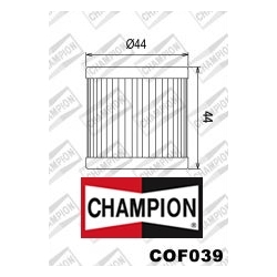 CHAMPION COF039 motocyklowy filtr oleju HF139
