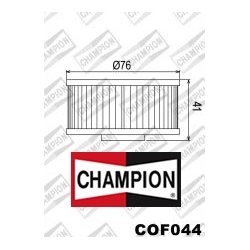 CHAMPION COF044 motocyklowy filtr oleju HF144