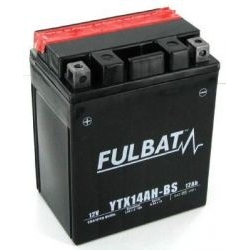 FULBAT YTX14AH-BS akumulator motocyklowy SUCHY AGM - kwas dołączony