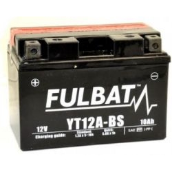 FULBAT YT12A-BS akumulator motocyklowy SUCHY AGM - kwas dołączony