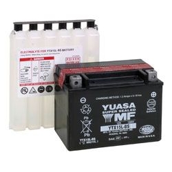 YUASA YTX15L-BS 12V 13Ah 230A P+ bezobsługowy akumulator motocyklowy SUCHY z elektrolitem sklep MOTORUS.PL