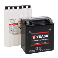YUASA YTX16-BS 12V 14,7Ah 230A L+ bezobsługowy akumulator motocyklowy SUCHY z elektrolitem sklep MOTORUS.PL