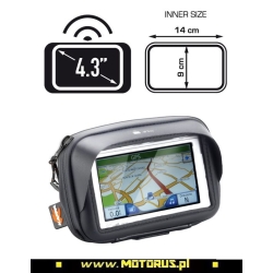 KAPPA torba NA GPS / SMARTPHONE 4,3 Z MOCOWANIEM NA KIEROWNICĘ - PROMOCJA WYPRZEDAŻ - STD CENA 189,- MOTORUS.PL