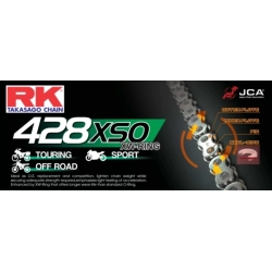 RK 428XSO RX-RING Z ZAPINKĄ 428XSO-100 ogniw łańcuch napędowy sklep motocyklowy MOTORUS.PL