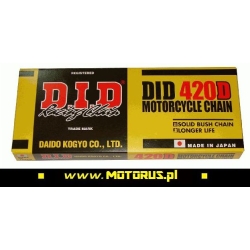 DID420D-122 ogniw łańcuch napędowy BEZORINGOWY sklep motocyklowy MOTORUS.PL