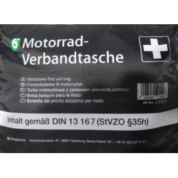 Apteczka motocyklowa zgodna z DIN13167 sklep MOTORUS.PL