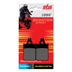 SBS 109 HF motocyklowe skuterowe klocki hamulcowe komplet na 1 tarczę sklep motocyklowy MOTORUS.PL
