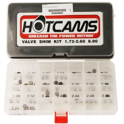 HOTCAMS HCSHIM00 zestaw płytek zaworowych 8.90mm od 1.72 do 2.60 co 0.04mm sklep MOTORUS.PL