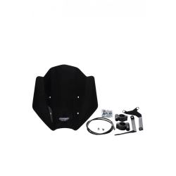 MRA szyba motocyklowa KTM DUKE 790 2018-2023, forma NRM, CZARNA