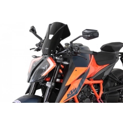MRA szyba motocyklowa KTM SUPER DUKE R 1290 2020-, forma NSPM, CZARNA