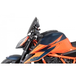MRA szyba motocyklowa KTM SUPER DUKE R 1290 2020-, forma NSPM, CZARNA