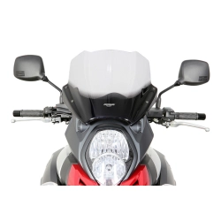 MRA szyba motocyklowa SUZUKI DL1000 V-STROM DD 2014-2016, forma T, CZARNA