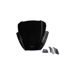 MRA szyba motocyklowa SUZUKI DL1000 V-STROM DD 2014-2016, forma T, CZARNA