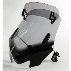 MRA uniwersalna szyba do motocykli bez owiewek NAKED-BIKE, forma VFVTZ, BEZBARWNA