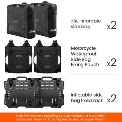 LOBOO Nadmuchiwane torby boczne 23+23L (10.4.10009.001.01)