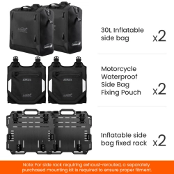 LOBOO Nadmuchiwane torby boczne 30+30L (10.4.10010.001.01)