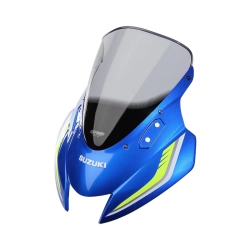 MRA szyba motocyklowa SUZUKI GSXR125 / 150 2017-, forma R, CZARNA