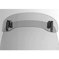 MRA deflektor motocyklowy UNIVERSALNY, forma VSA-B, BEZBARWNY