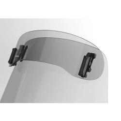 MRA deflektor motocyklowy UNIVERSALNY, forma VSA-B, BEZBARWNY