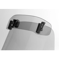 MRA deflektor motocyklowy UNIVERSALNY, forma VSA-C, BEZBARWNY