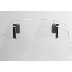 MRA deflektor motocyklowy UNIVERSALNY, forma VSA-C, BEZBARWNY