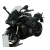 MRA szyba motocyklowa SUZUKI GSXS1000GT 2022-, forma SPM, PRZYCIEMNIANA