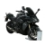 MRA szyba motocyklowa SUZUKI GSXS1000GT 2022-, forma SPM, CZARNA