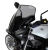 MRA szyba motocyklowa SUZUKI SV650 WCX0 / WCX1 2016-, forma NSN, CZARNA