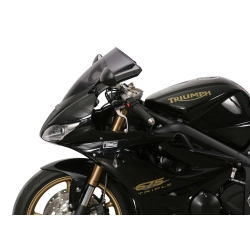 MRA szyba motocyklowa TRIUMPH DAYTONA 675 D67LC 2009-2012, forma R, BEZBARWNA
