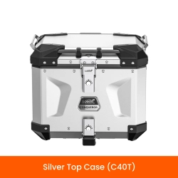 LOBOO CONQUEROR Kufer centralny srebrny 40L (0.5.07401.001.21)