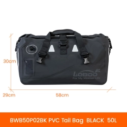 LOBOO PVC Torba czarna 50L (upgrade) (10.4.01042.001.11)