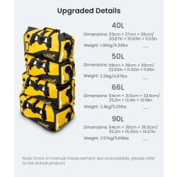 LOBOO PVC Torba czarna 50L (upgrade) (10.4.01042.001.11)