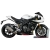MRA szyba motocyklowa TRIUMPH SPEED TRIPLE 1200RR 2022-, forma R, CZARNA