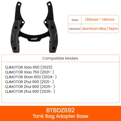 LOBOO Uchwyt Tank Bag Easy QJMOTOR Xiao 650 (2023), Xiao 750 (2021-), Shan 600 (2024-), Zhui 600 (2021-), Zhui 800 (2025