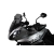 MRA szyba motocyklowa TRIUMPH TIGER SPORT 1050 NH01 2016-, forma MXC, CZARNA