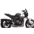MRA szyba motocyklowa TRIUMPH TRIDENT660 T300E 2021-, forma NSPM, CZARNA