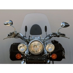 MRA uniwersalna szyba do motocykli bez owiewek NAKED-BIKE, forma HITR, PRZYCIEMNIANA