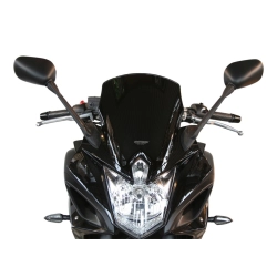 MRA szyba motocyklowa YAMAHA XJ6 DIVERSION F RJ19 2010-, forma O, CZARNA