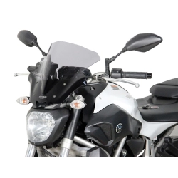MRA szyba motocyklowa YAMAHA MT07 RM04 2014-2017, forma NRM, BEZBARWNA