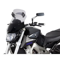 MRA szyba motocyklowa YAMAHA MT09 2014-2016, forma NVTM, BEZBARWNA