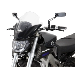 MRA szyba motocyklowa YAMAHA MT09 2014-2016, forma NRN, BEZBARWNA