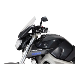MRA szyba motocyklowa YAMAHA MT09 2014-2016, forma NRN, BEZBARWNA