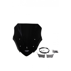 MRA szyba motocyklowa YAMAHA MT09 /SP RN 43 2017-2020, forma NRN, CZARNA