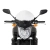 MRA szyba motocyklowa YAMAHA FZ1 RN16 2006-, forma NRM, CZARNA MOTORUS.PL