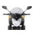 MRA szyba motocyklowa YAMAHA FZ1 RN16 2006-, forma NRM, CZARNA