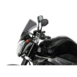 MRA szyba motocyklowa YAMAHA FZ1 RN16 2006-, forma NRM, CZARNA
