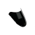 MRA szyba motocyklowa OT YAMAHA FZS600 FAZER RJ02 1998-2001, forma ON, CZARNA