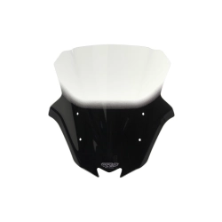 MRA szyba motocyklowa YAMAHA MT07 2018-2020, forma NRM, CZARNA