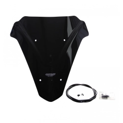 MRA szyba motocyklowa YAMAHA TRACER 700 RM14, RM15 2016-2019, forma SPM, CZARNA